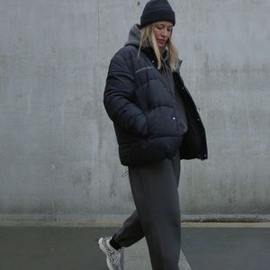 Pangaia flowerdown vegan puffer jacket coat XS